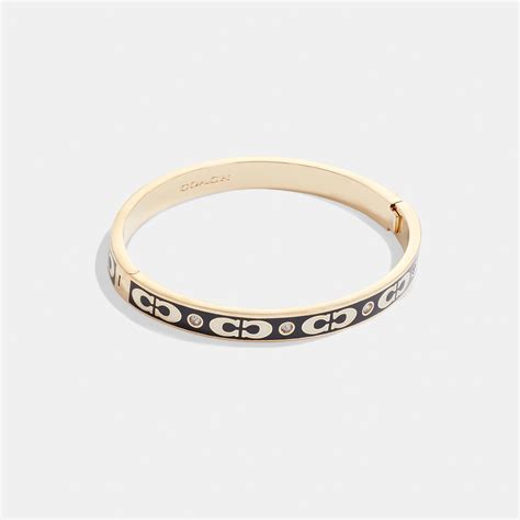 coach outlet signature bangle